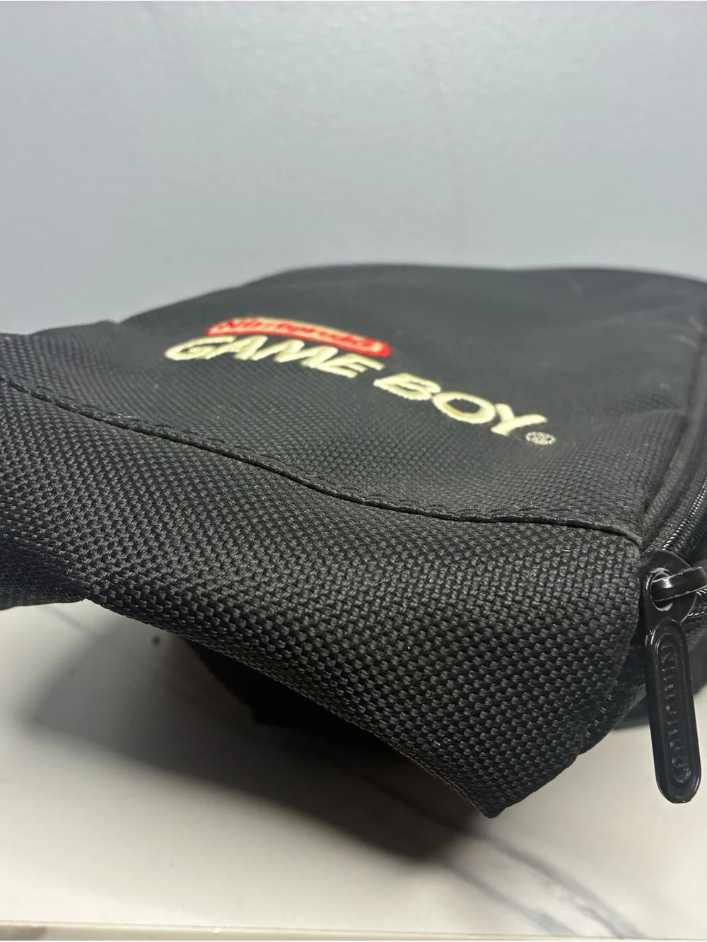 Nintendo Game Boy Carrying Case Bag Black Shoulder Strap Vintage